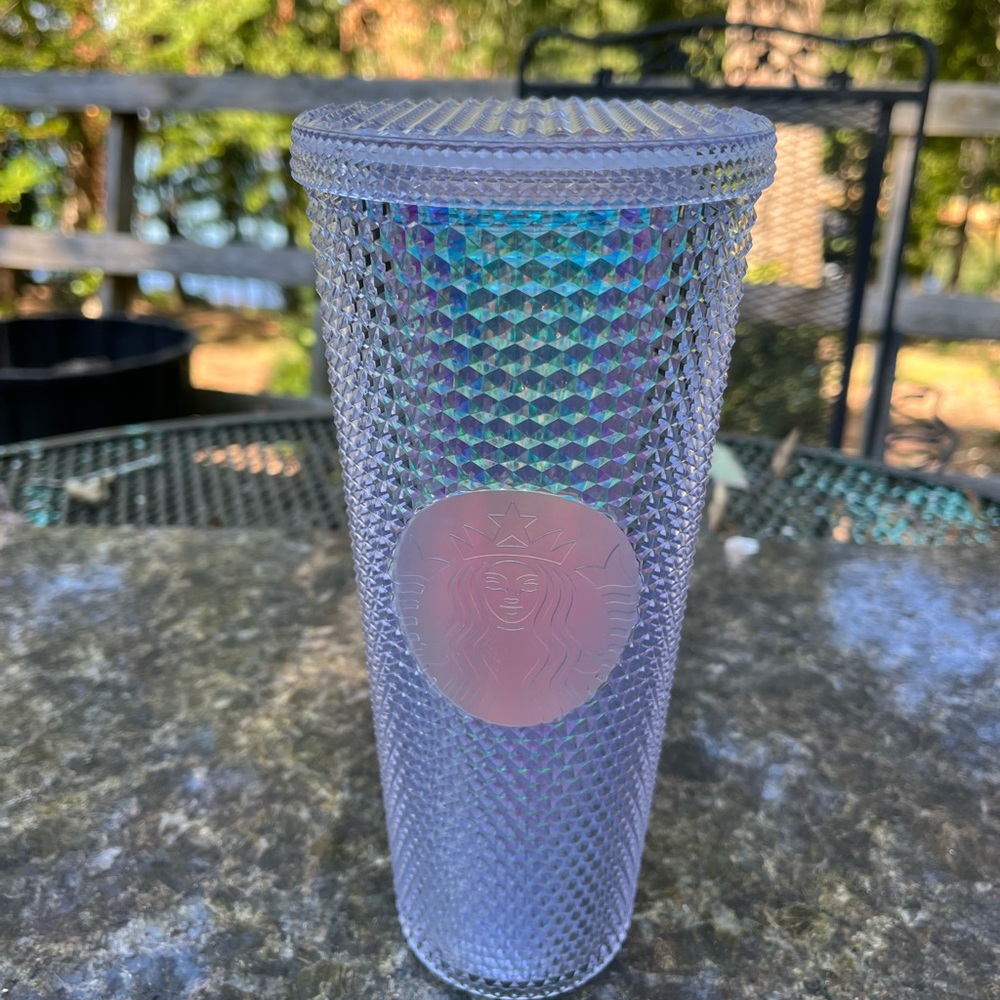 Starbucks Iridescent Unicorn Tumbler with Lid. No straw!
